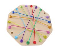 Topiky Rope Untying Puzzle Game for Kids Family Board Game Logic Thinking Concentration Interactive Toy Parent Child Fun Knots Challenge 8.7x8.7in