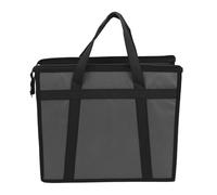 Topiky Satellite Dish Travel Carrying Case, Protective Canvas Storage Bag, Portable Organizer for Satellite Dishes Power Adapters Accessories, 30.5x34.5x9cm Heavy Duty