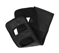 Topiky Seniors Bed Transfer Sling Elderly Patient Lifting Belt with Padded Handle, Widened Breathable Turning Sling for Labor Saving Caregiving At Home, Hospital Wheelchair (Black)