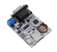 Topiky Serial Data Recorder, with Type C and RS232 Interfaces Onboard Dual LED Indicators RTC Functionality, for Data Logging Video Sound Storage FAT32 EXFAT Format Up to 128GB