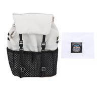 Topiky Simulation Mini Backpack, Emotional Decor Accessory for 1/10 1/8 Scale RC Crawler Cars, RC Car Accessories (White)