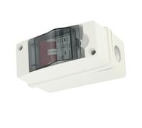 Topiky Solar Disconnect Switch Miniature RV Breaker Box for Photovoltaic Panel with Overload Protection IP65 Material (16A)