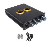 Topiky Stereo Phonograph Preamplifier Tube Preamplifier HiFi Audiophile Preamp with 3 EQ Settings for JWM5654 Vacuum Tube (UK Plug)