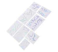 Topiky Temporary Stickers, Kpop Theme Cosplay Stickers, Water Proof Body Art, Face Decals, Prop Accessories for Party Anime Role Playing (Type 2)