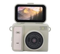 Topiky Thumb Digital Camera, 1.47 Inch Flip Screen Camera 48MP 2560x1440P Rechargeable Vintage for Campus, Selfie, Travel