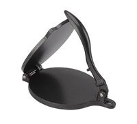 Topiky Tortilla Press, Aluminum Alloy Tortilla Maker, Manual Tortilla Maker Pressing Tool for Pizza Pie Patty Making (20cm Black)