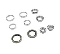 Topiky Trailer Axle Wheel Hub Bearings Kit, 10Pcs Alloy | L68149 LM12749 Inner Outer Bearing Kit with Seals, Fits 1-1/16in Trailer Axles