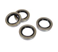 Topiky Trailer Hub Grease Seals Kit, 1.719in ID X 2.565in OD | Double Lip Grease Seals, Replacement for Dexter 010-019-00, for 3500 lb Trailer Axles, RV, Boat