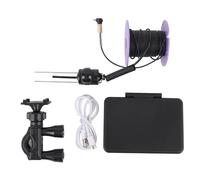 Topiky Underwater Fishing Camera, 4.3 Inch HD IPS Touch Screen 1500cd Brightness 175° Wide Angle Lens 5MP Camera with 15m Cable, for Raft Shore Ice Fishing Aquaculture Underwater Work