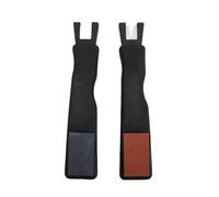 Topiky V Shaped Ice Skate Sharpener Dual Sided Deburr Tool, 2PCS Lightweight Maintenance Set for Skaters on the Go