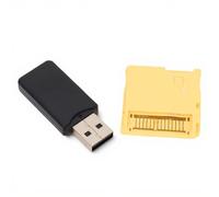 Topiky Video Game Flash Card, ASIC Chip Powered with Fast Stable Performance for NDS NDSL NDSi NDSi XL 2DS 3DS 3DS XL NEW 3DS NEW 3DS XL 2DS XL, Supports 4G to 128G Memory Card and (Gold)