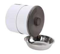 Topiky WiFi Automatic Cat Feeder Wall Mounted 4L Timed Remote Control Pet Food Dispenser with Anti-Clog Design for Cats and Dogs, Compatible with Alexa Smart Feeder for Home Use