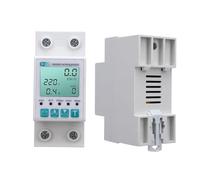 Topiky WiFi Smart Energy Meter, Smart Power Meter with Remote APP Control, 63A Over Under Voltage Current Leakage Protector with Timer Ideal for Home Energy Monitoring
