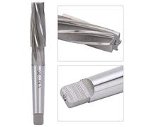 TOPINCN 1:10 Taper Shank Spiral Reamer High Accuracy Cutting Tool for Mold Processing 17x50x22mm HSS