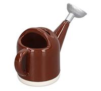 TOPINCN 1:12 Scale Miniature Alloy Shower Pot Model DIY Exquisite Doll House Toys for Craft Gifts (Coffee)
