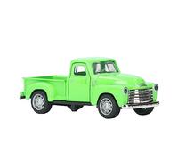 TOPINCN 1:32 Scale Metal Little Truck Toy, Miniature Alloy Replica with Friction Mechanism and Movable Doors, Pickup Truck Vehicle Toy for Toddlers (Style 2)