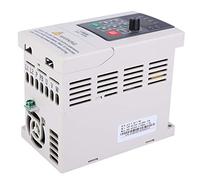 TOPINCN 1.5KW Single Phase to 3 Phase Inverter High Efficiency Variable Frequency Converter for Pump Control Fan and Printing Machinery
