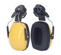 TOPINCN 1 Pair Ear Muffs Safety Helmet Noise Cancelling Helmet Attachable, Hard Hat Hearing Protection Earmuff for Construction Site