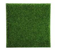 TOPINCN 10 PCS Artificial Grass Mat Fiber Washable Mini Lawn for Dollhouse with Realistic Look for Aquarium Pets Room Balcony
