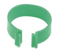 TOPINCN 100 Pcs Poultry Feet Rings Open Type Buckle Breeding Identification Leg Bands Chicken Duck Goose Foot Rings Poultry Equipment(18mm)