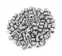 TOPINCN 100 Pieces Stainless Steel Threaded Inserts and Helical Threaded Screw for Thread Repair, M8 X 1.25 X 2D Length, Easy Maintenance for High Coefficient of Insurance Products