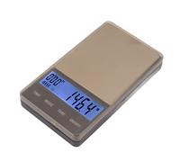 TOPINCN 1000g 0.1g Digital Pocket Coffee Scale, Coffee Weight Gauge, Accurate Small Brewing Balance Measurer with Timer & Tare Function for Home Kitchen Cafe Office
