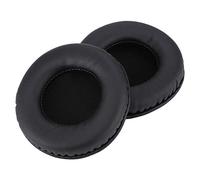 TOPINCN 100MM Replacement Ear Pads Soft Foam Noise Reduction Cushion Cover for Headset for Comfortable Listening Black 100 * 100 * 24mm 1 Pair Pads