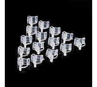 TOPINCN 100pcs Plant Grafting Clips for Efficient Seedling Support - Durable Plastic for Vegetables and Flowers - 2.0-4.5mm Size
