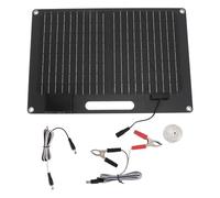 TOPINCN 100W Portable Solar Panel Kit, High Efficiency Monocrystalline Silicon Solar Charger with Dual USB Outputs for Camping RV Outdoor Power Station