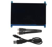 TOPINCN 1024 * 600 Touch Screen Case Display for, High Resolution IPS Touch Screen with Stable Support, Ideal for Educational Use (Plastic bracket housing + 7-inch display)