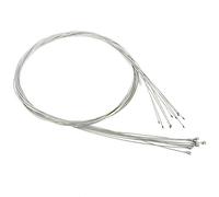 TOPINCN 10Pcs Bike Cables Mountain Brake Cable Set Inner Gear Cable Wire Road Derailleur End Crimps Kit