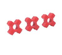 TOPINCN 10PCS Bushing Connectors for Electric Honey Extractors, Buffering Pads Vibration Dampers for Electric Honey Extractor Polyurethane Red Wear Proof Long Lifespan