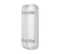 TOPINCN 10Pcs Nail Art Acrylic Strip Transparent Manicure DIY Tool for Nail Salon Accessory with Magnet Designs (10 pieces)