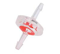 TOPINCN 10Pcs Non Return Check Valve, Durable One Way Water Stop Valve, Prevent Backflow for Aquarium Air Pump, Plastic, 3mm/5mm/7mm Sizes (3mm)