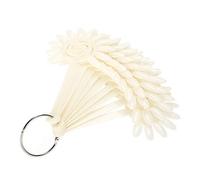 TOPINCN 120Pcs Nail Display Stick Reusable Nail Practice Tool with Sunflower Shape, Polish Practice Tips for Easy Color Palette Organization