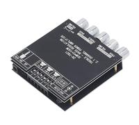 TOPINCN 2.1 Channel BT Audio Amplifier Module with Strong Compatibility and Convenient App Control, Great for Speakers and Sound Systems, 10m BT Version 5.0, Black