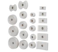 TOPINCN 20 Pcs Watch Repair Tool Back Case Press Dies Necessary Tools for Case Closing Different Size Dies for Watch Repairing Workers