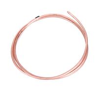 TOPINCN 2M C1100 T2 Soft Copper Tube Pipe, Resistant Refrigeration Tube Spool for Air Conditioner Refrigerator