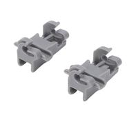 TOPINCN 2PCS ABS Plastic Dishwasher Rack Tine Row Clips Fit for Compatible with MEG64438801 64438801 00611474