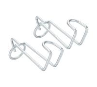 TOPINCN 2Pcs Horse Feed Bucket Hooks Tack Hook Equestrian Hanger Metal Stall Hook with Weather Proof Coating for Stable Barn Farmhouse Supplies