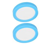 TOPINCN 2PCS Stainless Steel CO2 Diffuser Replacement Discs, Detachable Sealing Pad for Aquarium CO2 System, Atomizer Disc for Plant Tank Carbon Dioxide Injection