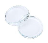 TOPINCN 2PcSSize Mini Nail Pallets Shape for Mixing Colors That Are Suitable for Personal Use