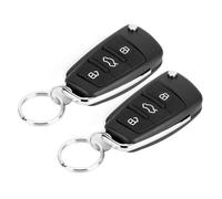TOPINCN 3-Button Keyless Central Lock System with Remote Trunk Opening for Universal Car Accessory, Black