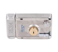 TOPINCN 304 Stainless Steel Exterior Lock, Cylinder Door Deadbolt, Keyed Entry Latch, Deadbolt Locking Doors Set with 6 Keys for Home Apartment Garage Security Entry Front Doors