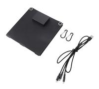 TOPINCN 30W Portable Solar Panel, High Efficiency Monocrystalline Solar Charger with Dual USB Output, IP68 Foldable for Camping Travel RV Outdoor Activities