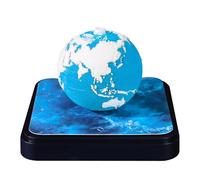 TOPINCN 3D Art Calendar Memo Pad, Earth Shape 3D Memo Pad, Hand Torn Paper Carving Sculpture Art Notepad with Smooth Writing, for Home Office Desktop Decor Holiday Gifts