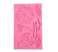 TOPINCN 3D Flower Shaper, Silicone Molding Tool for Resin Candle Wax Clay Craft Making, with Glossy Non Stick Surface for Easy Cleaning and Reuse