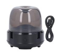 TOPINCN 4 in 1 Controller Charging Dock, Round Shaped USB Quick Charging Station with RGB Light and Anti Slip Base for Pro Controllers (Black)