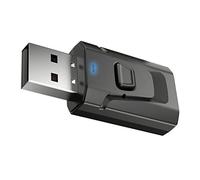 TOPINCN 4 in 1 USB Recipient Quality Sound Adapter for PC Cars Music Transmitter Black
