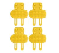 TOPINCN 4Pcs Cat Self Grooming Rubbing Mat, Table Leg Fixed Self Massage Scratcher with Flexible Silicone Brush Head, Claw Massage Comb for Long Short Hair Cats Loose Fur Removal (4pcs)
